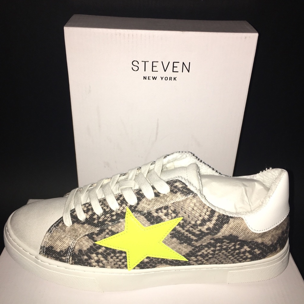 COPY - Steven New York snakeskin print sneakers